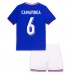 Maillot de foot France Eduardo Camavinga #6 Domicile vêtements enfant Europe 2024 Manches Courtes (+ pantalon court)